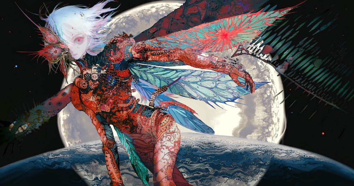Illustrator MON straddles the line between eeriness and beauty with their art - "I love it when my art creeps people out."